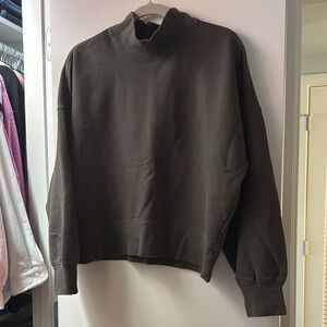 Rails Mock Neck Sweatshirt Large